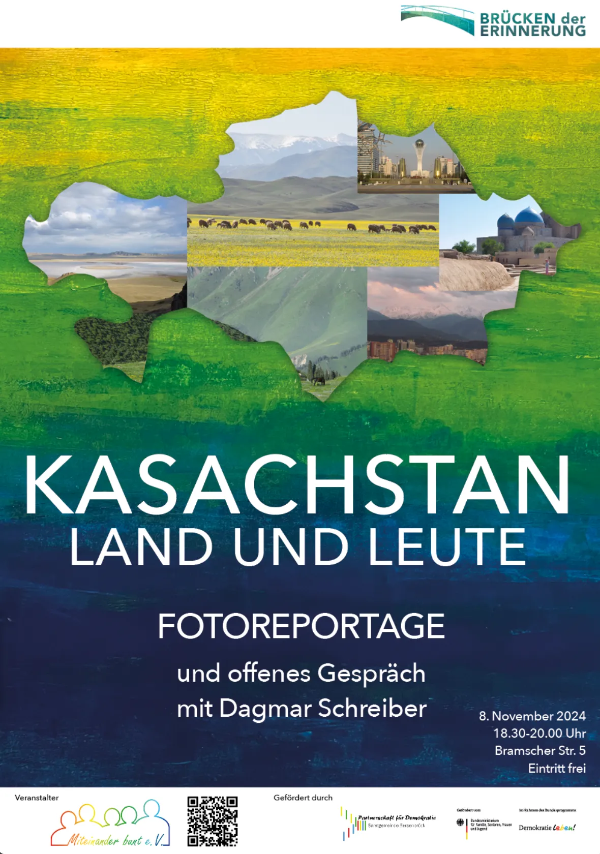 Ankündigung Fotoreportage Kasachstan - Land und Leute